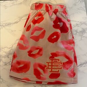 Eric Emanuel Kids Shorts in Red and Pink - Large 💋💋